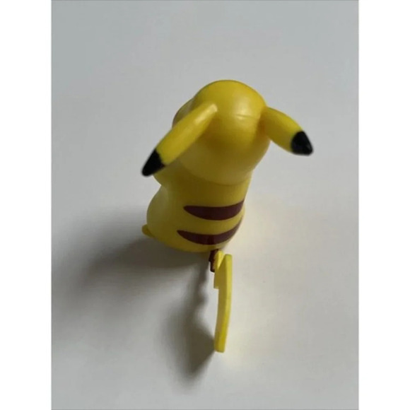 Tomy Nintendo Pokemon Pikachu Mini Figure Toy Collectible Yellow 1.5 Inches - Picture 4 of 7